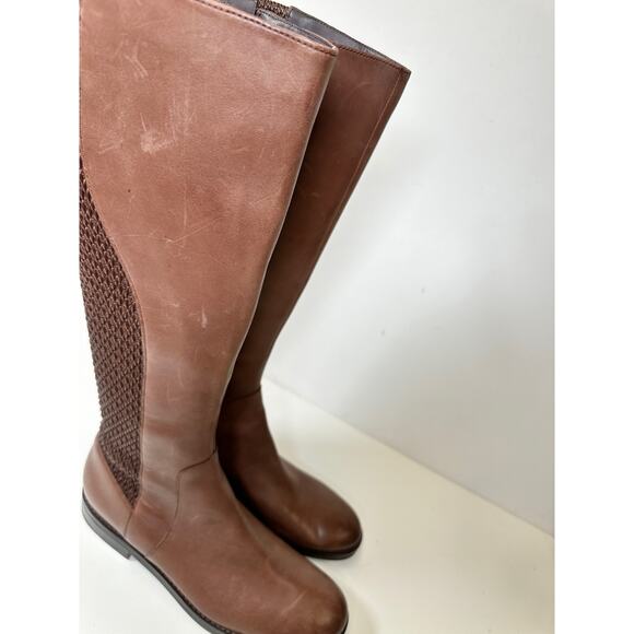 NEW Cole Haan Women's Leather IDAH Equestrian Boot - Picture 5 of 15